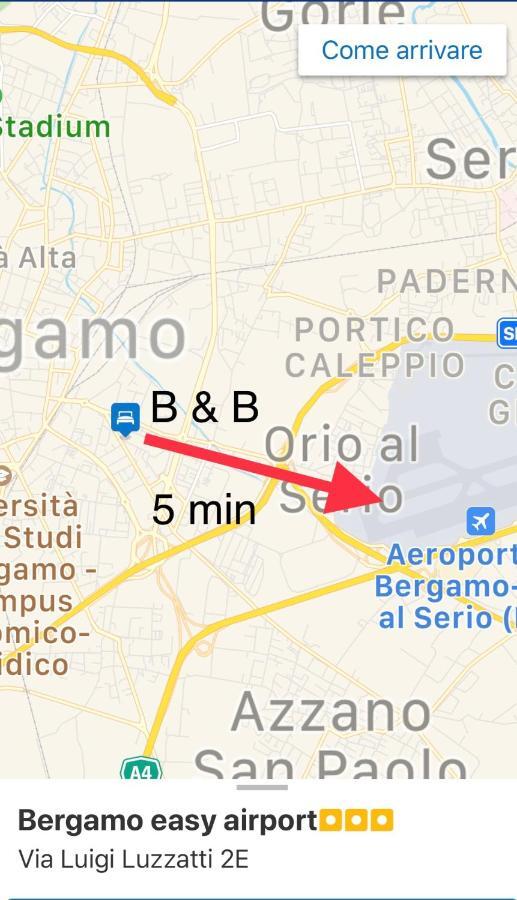 Apartamento Bergamo Easy Airport Exterior foto